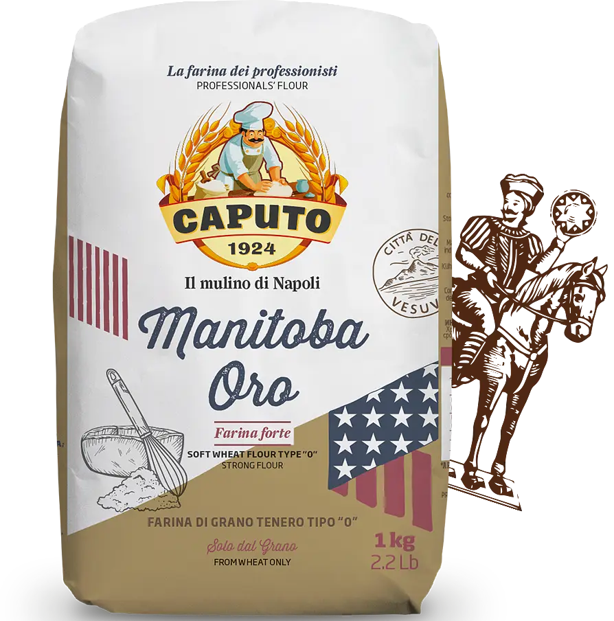 Борошно Caputo Manitoba Oro з м'яких сортів пшениці тип 0 1 кг