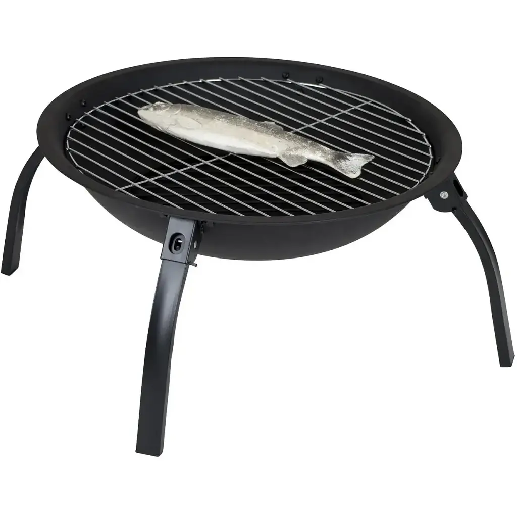 Гриль вугільний Bo-Camp Firebowl Harrow Black - фото 2