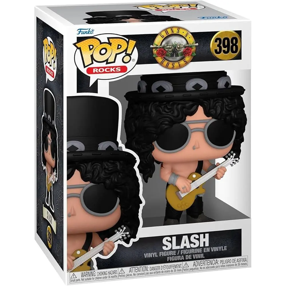 Фігурка Funko Pop Ганс Н Роузес Слеш Guns N' Roses Slash 10 см FP HK 398 - фото 3