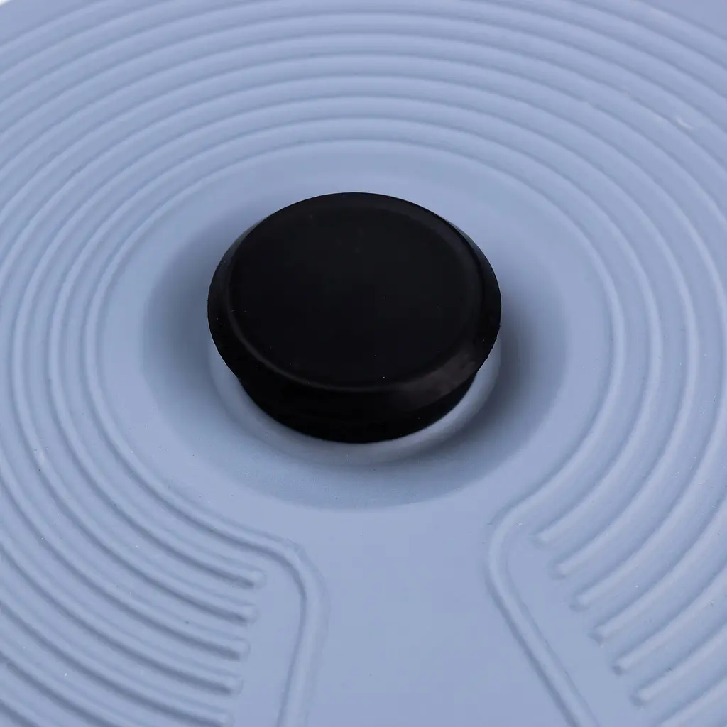 Кришка для посуду силіконова універсальна діаметром 28 см, сірий TS Kitchen HP34540L - фото 8