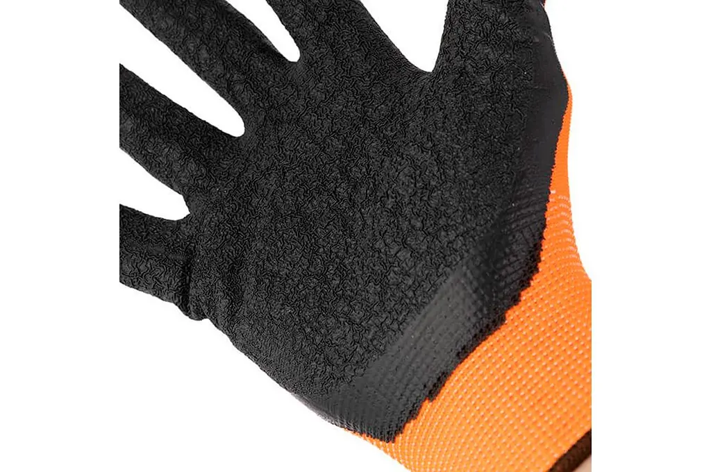 Рукавички захисні Intertool латексні рифлені 10" (в упаковці 6 шт.) - фото 2