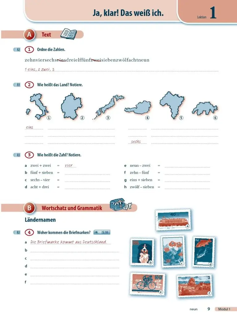Ideen 1 Arbeitsbuch mit Audio-CD zum Arbeitsbuch + CD-ROM - фото 7