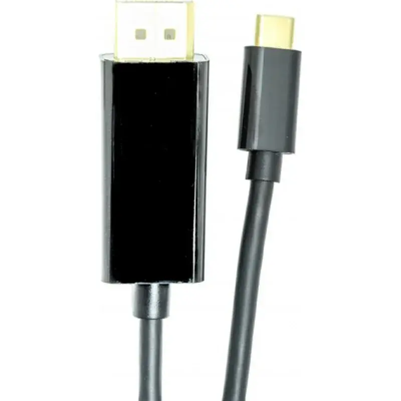 Кабель мультимедійний USB-C to DisplayPort M 1.8m Thunderbolt 3 4K PowerPlant (CA911844) - фото 2