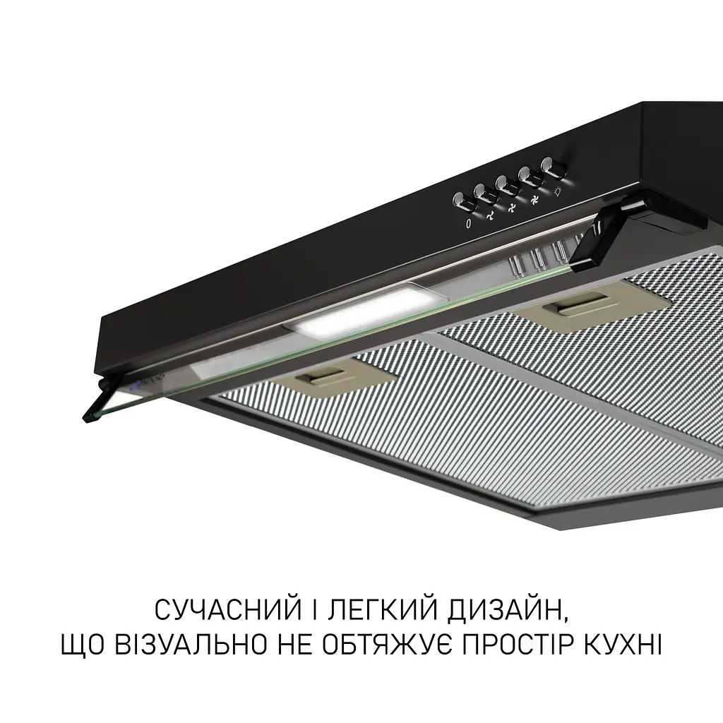 Витяжка плоска Minola HPL 622 BL - фото 10