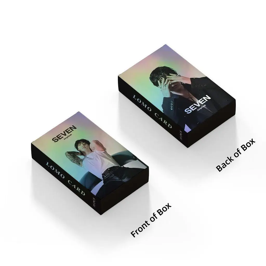 Ломо Карти Lomo Card China Beyond The Scene / BTS Jung Kook БТС Джонгук голографічні LС C BTS 04 - фото 3