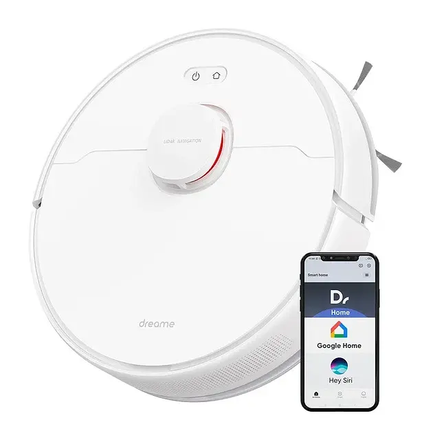 Робот-пилосос з вологим прибиранням Dreame D9 MAX Білий