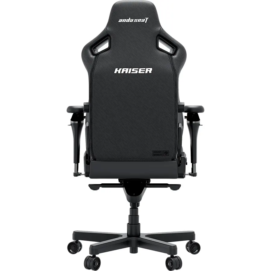 Крісло ігрове Anda Seat Kaiser 4 V2 Size XL Black PVC (AD12YDDC-XLL-20-B-PV/C-03) - фото 2