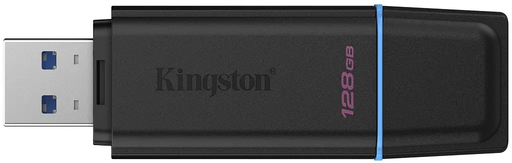 Flash Drive Kingston DT Exodia 128GB USB 3.2 Black/Blue (7285978) - фото 4