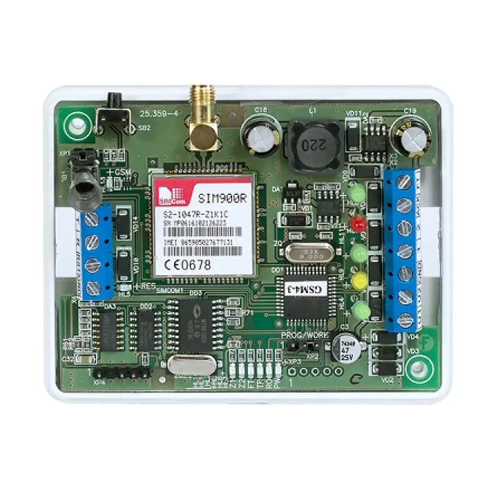 GSM-модуль для роботи з ППКП стороннього виробництва МЦА-GSM.4 Tiras (14-00090) - фото 3