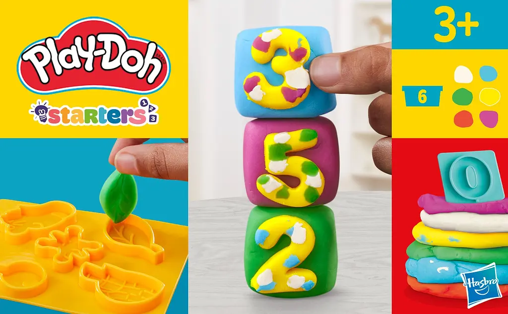 Набір для творчості Play-Doh Основи Fundamentals Letters (E8530_E8532) - фото 3