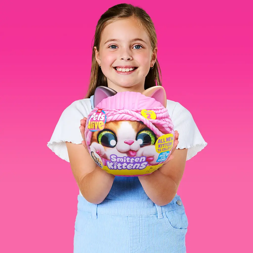 Інтерактивна іграшка Pets & Robo Alive S2 – Грайливі кошенята (9568) - фото 3