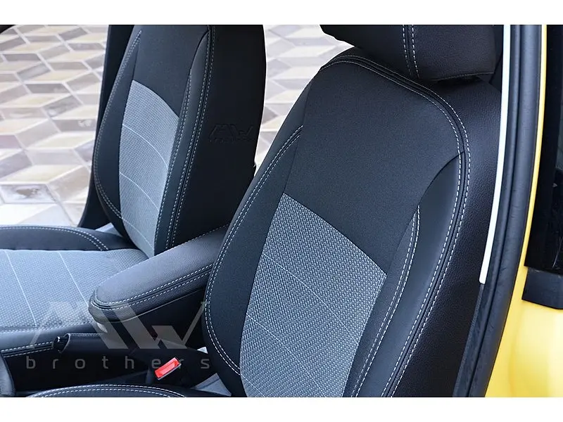 Авточохли модельні MW Brothers для Volkswagen Polo HB c 2009 - фото 7
