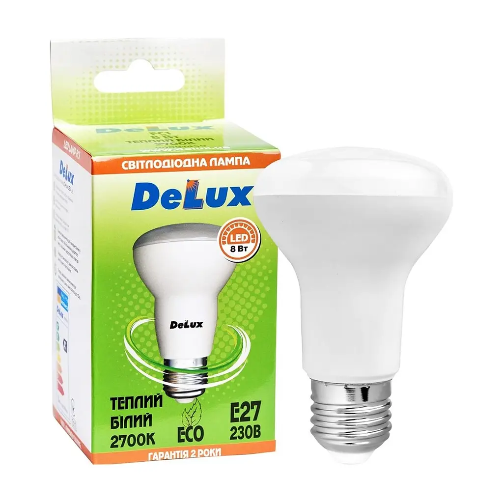 Лампочка Delux FC1 8 Вт R63 2700K 220В E27 (90001459) - фото 3