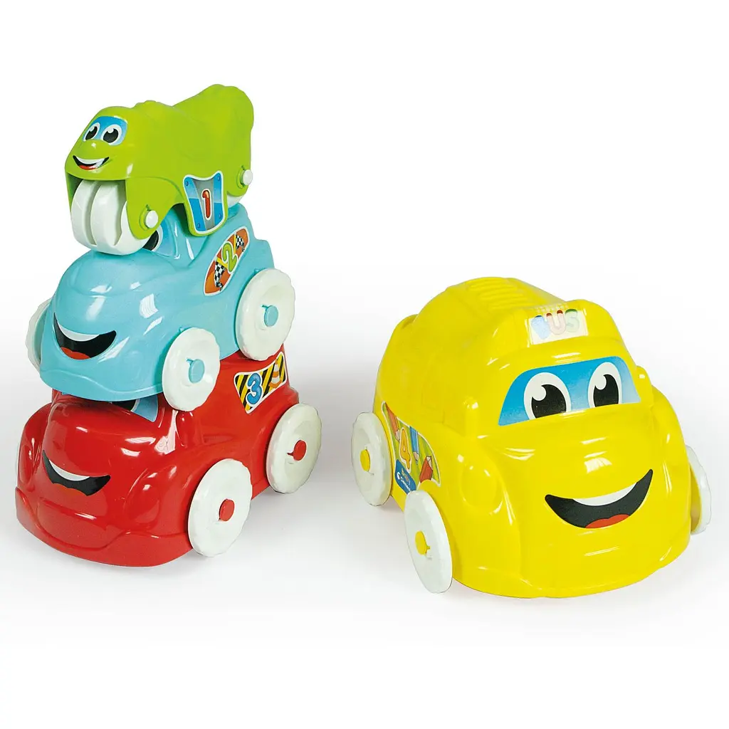 Іграшка-пірамідка Baby Clementoni Fun Vehicles розвиваюча (17111) - фото 2