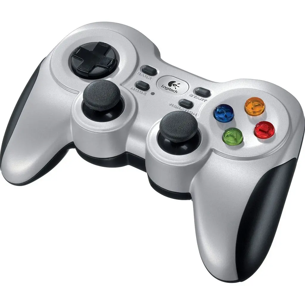Геймпад Logitech Wireless Gamepad F710 для PC Black/Silver (940-000145) [111976] - фото 2