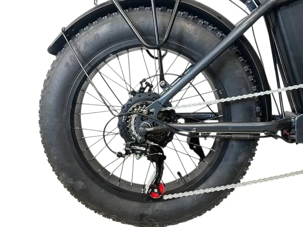 Електровелосипед EvoBike Storm V8S (1000W, 48V, 18Ah) Фетбайк Чорний - фото 10