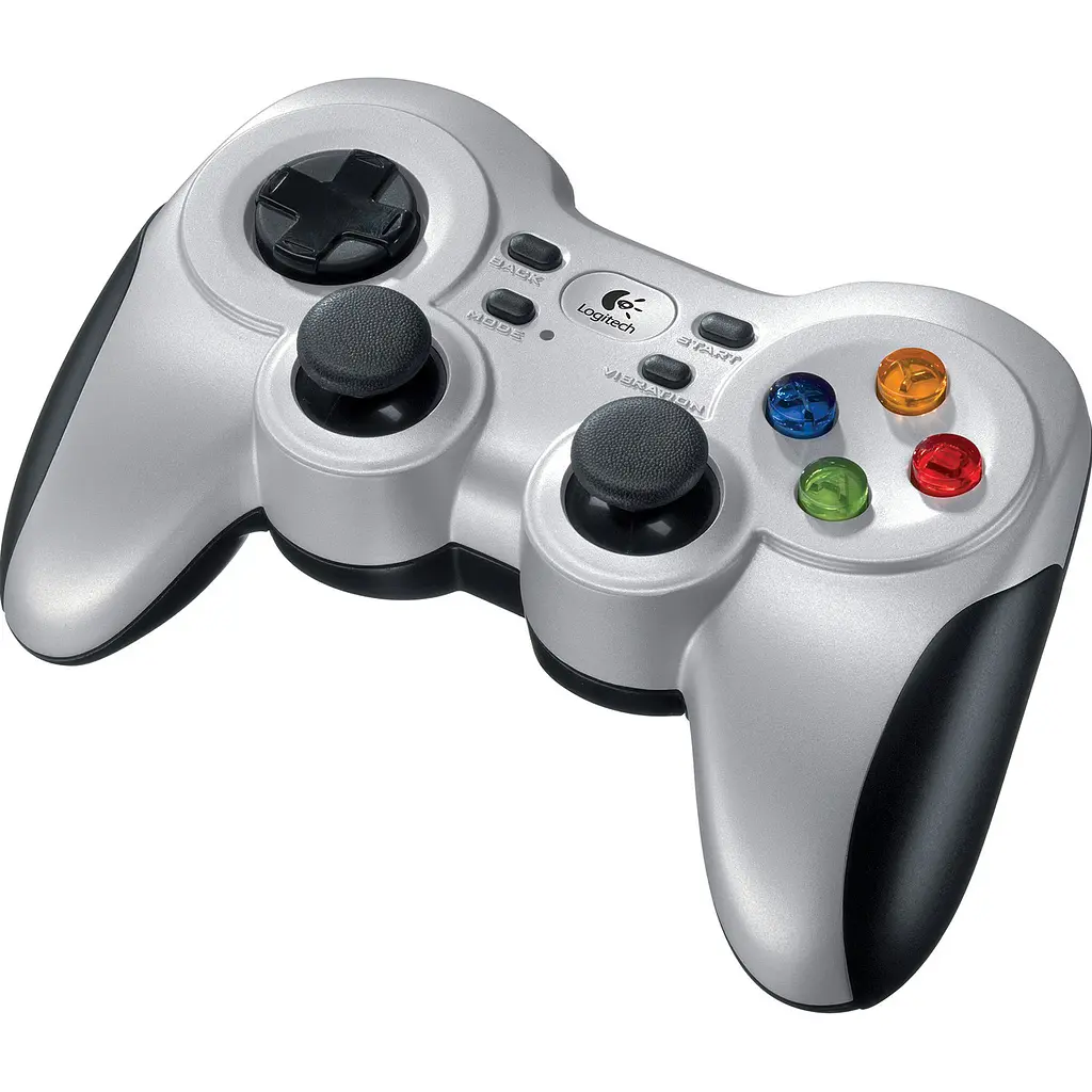 Геймпад Logitech Wireless Gamepad F710 для PC Black/Silver (940-000145) [111976] - фото 2
