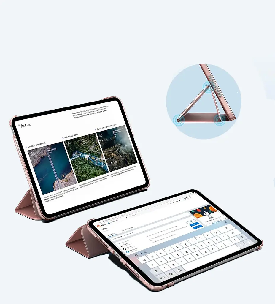 Чохол-книжка BeCover Tri Fold Hard для Apple iPad Pro 13 M4 2024 (711732) - фото 4