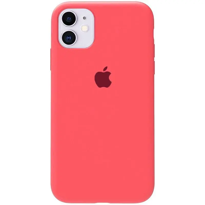 Чохол-накладка Toto Silicone Full Protection Case Apple iPhone 11 Light Red - фото 2