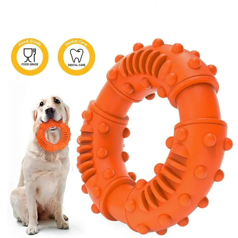 Іграшка-кільце для собак Derby Rubber Dog Chew Toy Ring - фото 2