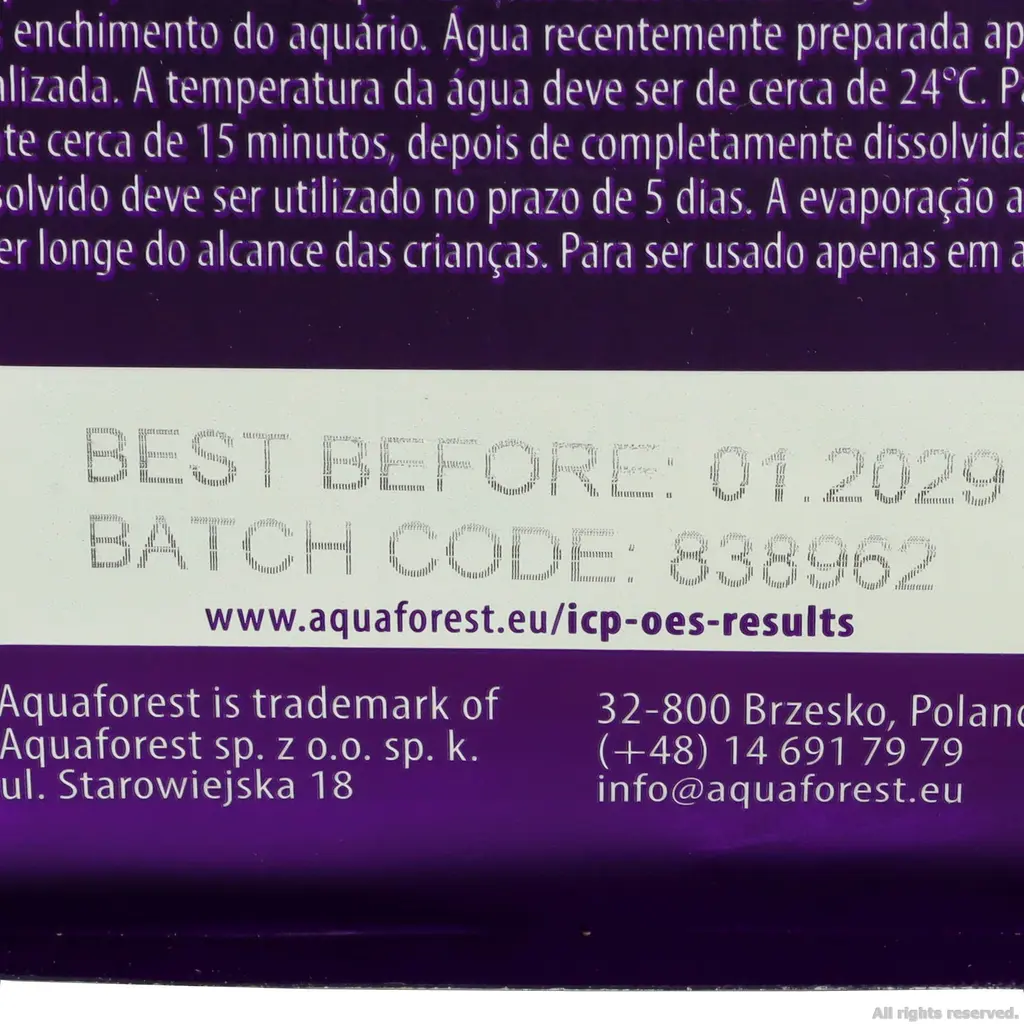 Сіль для морського акваріуму Aquaforest Sea Salt 25кг 5x5кг - фото 3