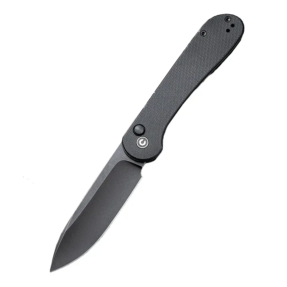 Ніж Civivi Button Lock Elementum Black G10 (C2103A)