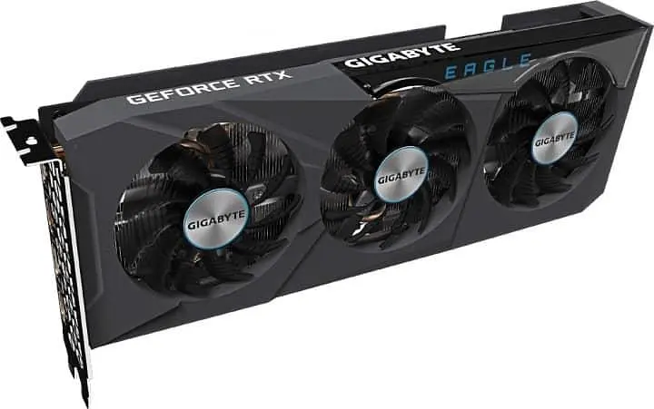 Відеокарта Gigabyte RTX 3060Ti 8G EAGLE OC D6X (GV-N306TXEAGLE OC-8GD) (GDDR6X, 256 bit, PCI-E v4.0 x16) Б/в - фото 4