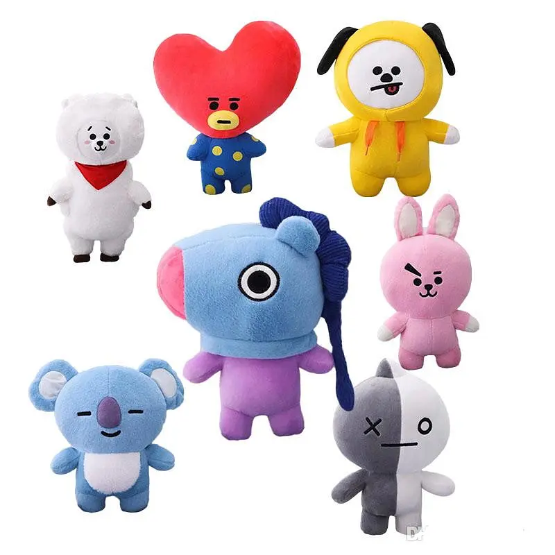 М'яка іграшка Ван Van BT21 талісман гурту БТС K-POP 35см BTS 41.05 - фото 4