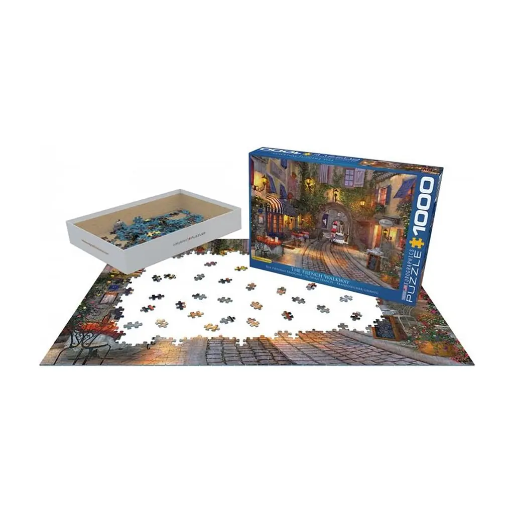 Пазл Eurographics Французька вулочка Домінік Девісон, 1000 елементів (6000-0961) - фото 3