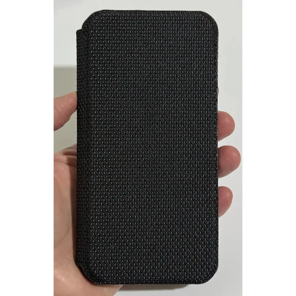 Оригинальный противоударный чехол книжка UAG Metropolis FIBR для iPhone 12 Pro Max (6.7") Black 112366113940 - фото 2