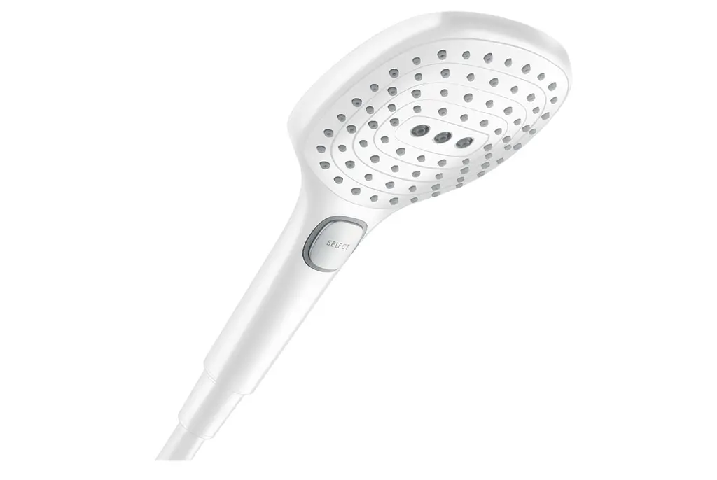 Ручний душ Hansgrohe Raindance Select E PowderRain 120 3jet P EcoSmart matt white 28728700
