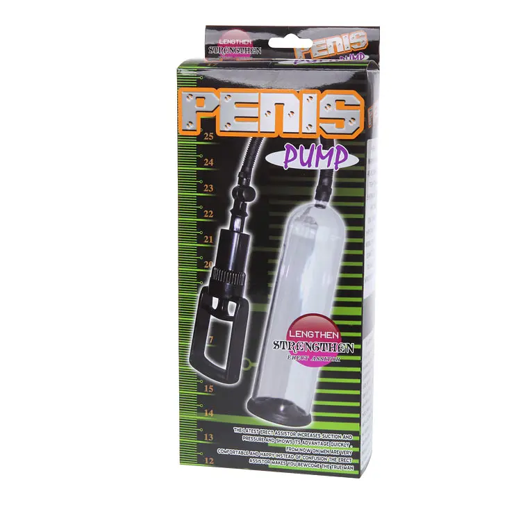 Помпа для пеніса з насадками Penis Pump 19 см прозорий - фото 5