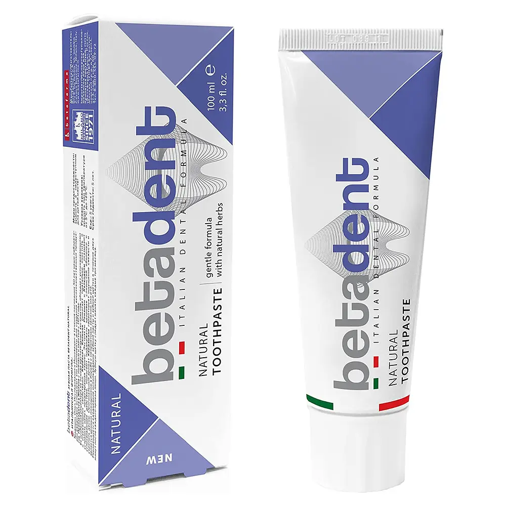 Зубная паста Betadent Natural Toothpaste 100 мл - фото 2