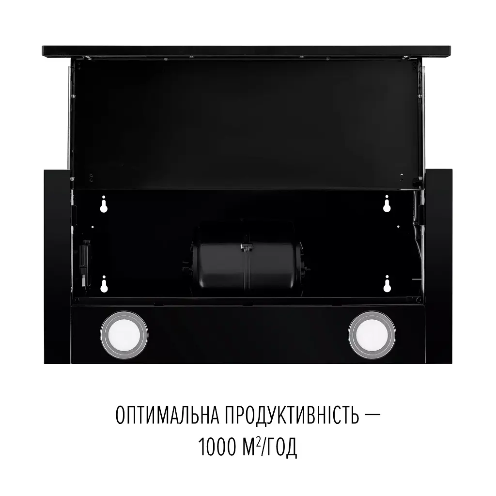 Витяжка телескопічна Perfelli TL 6622 Full BL 1000 LED - фото 8
