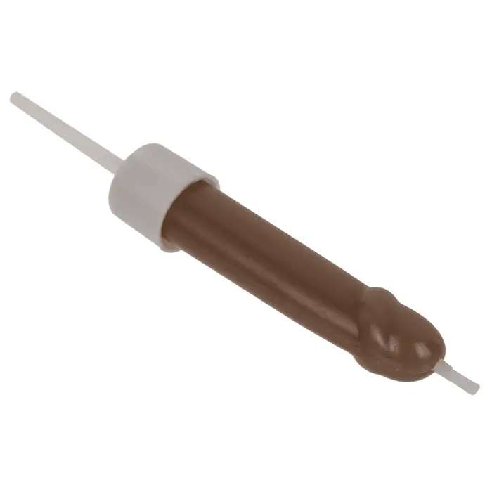 Свічки у вигляді пеніса Penis Candles Brown, 6 шт. - фото 2