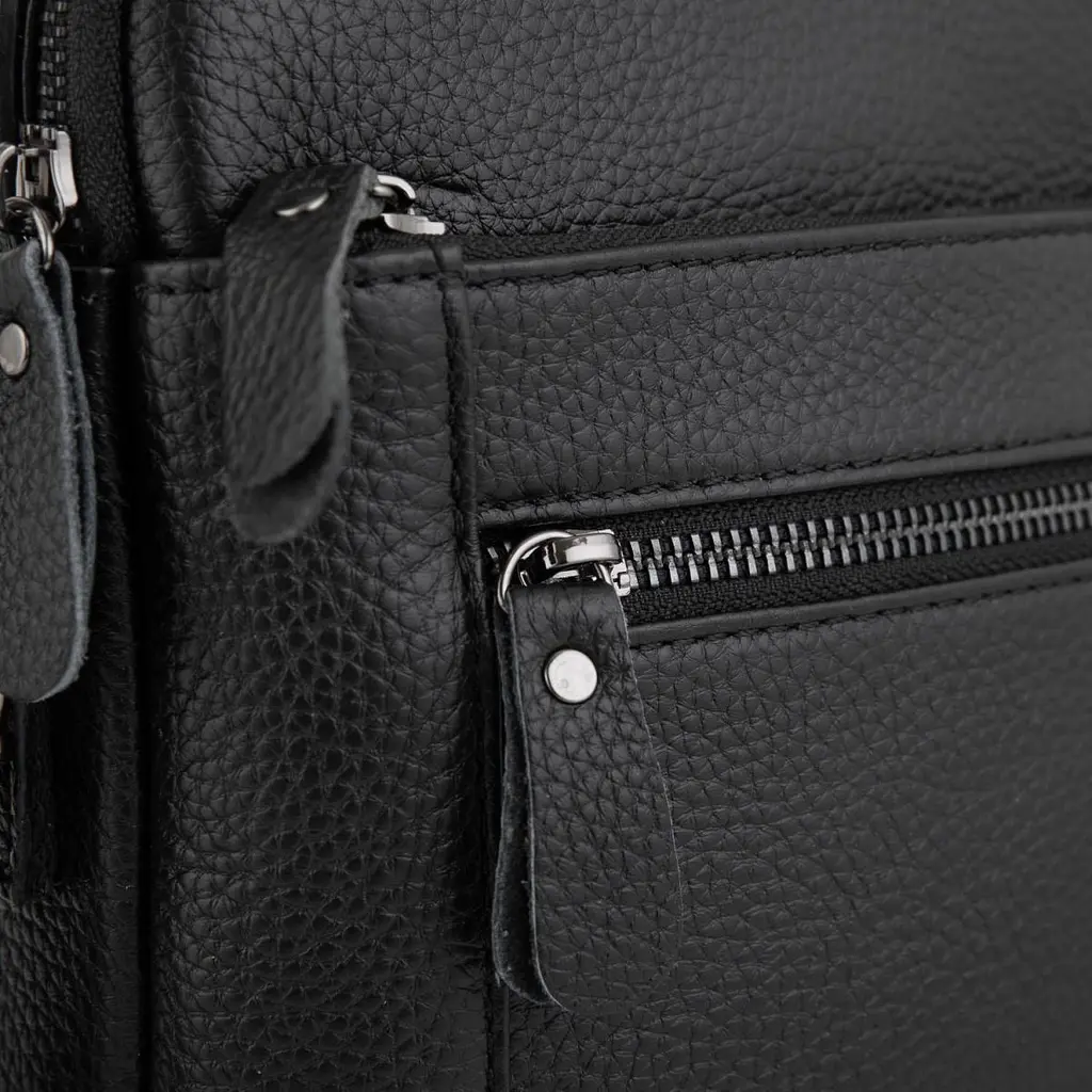 Чоловіча шкіряна сумка месенджер Tiding Bag A25F-2217A - фото 5