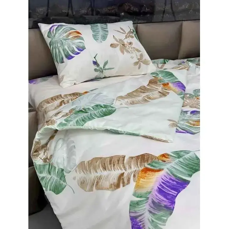 Комплект постільної білизни ARCLOUD 2-х сп 175*210 Leaves (2,20м) 75г/м2 (наволочки 2шт 50*70) полікотон