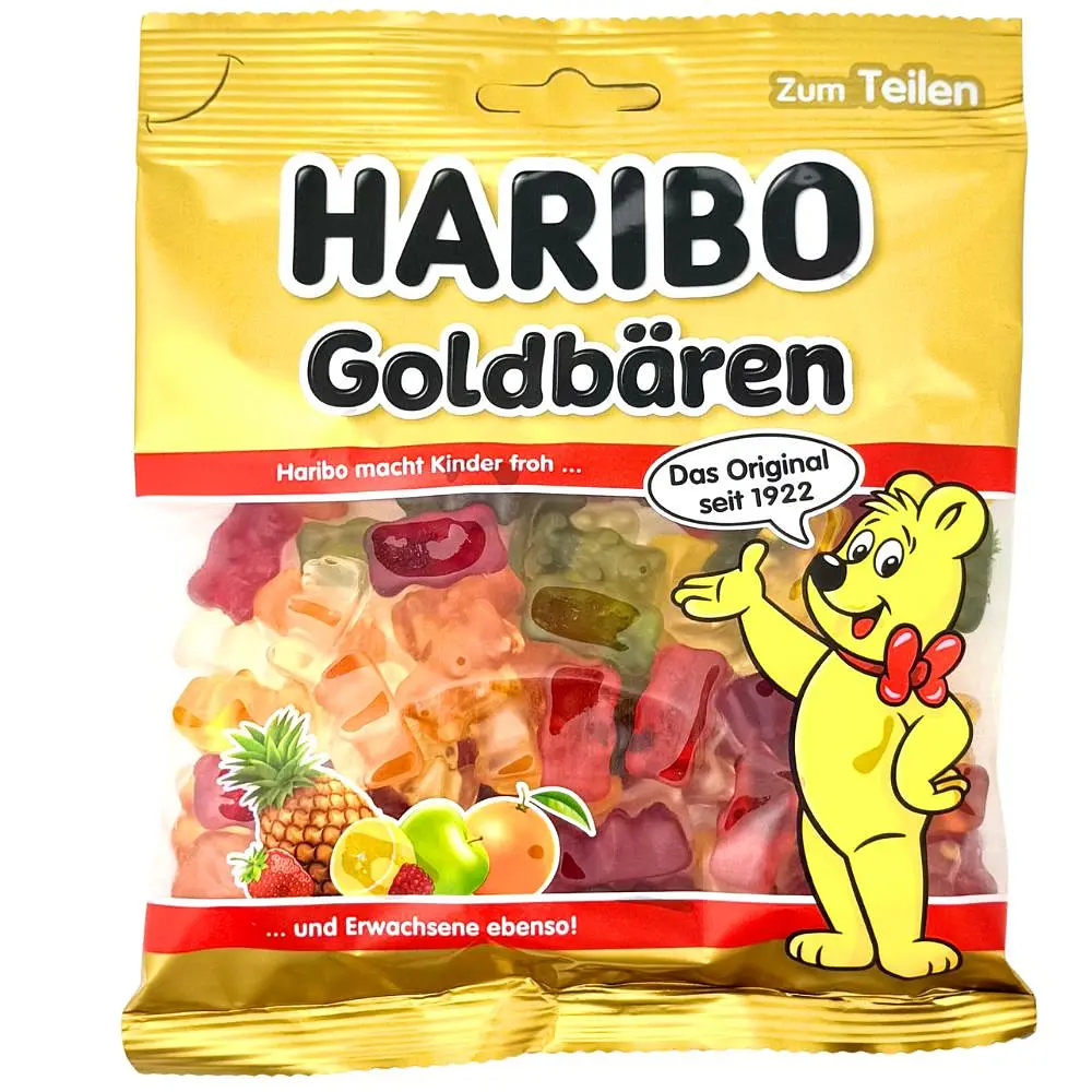 Желейні цукерки Haribo Goldbären 175 г (4001686322840)