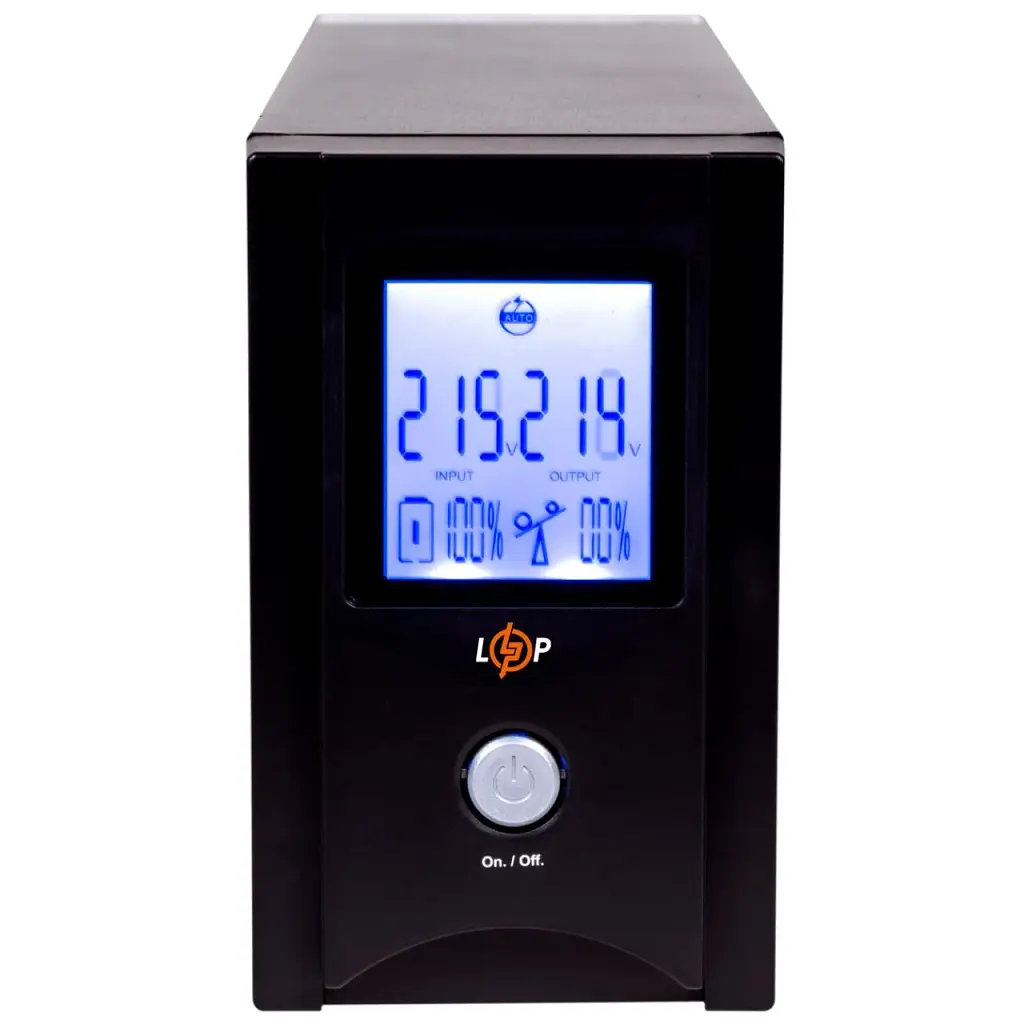 ДБЖ LogicPower LP UL850VA (510Вт) лінійно-інтерактивне, АКБ 12В 9Аг, USB, LCD-екран - фото 4