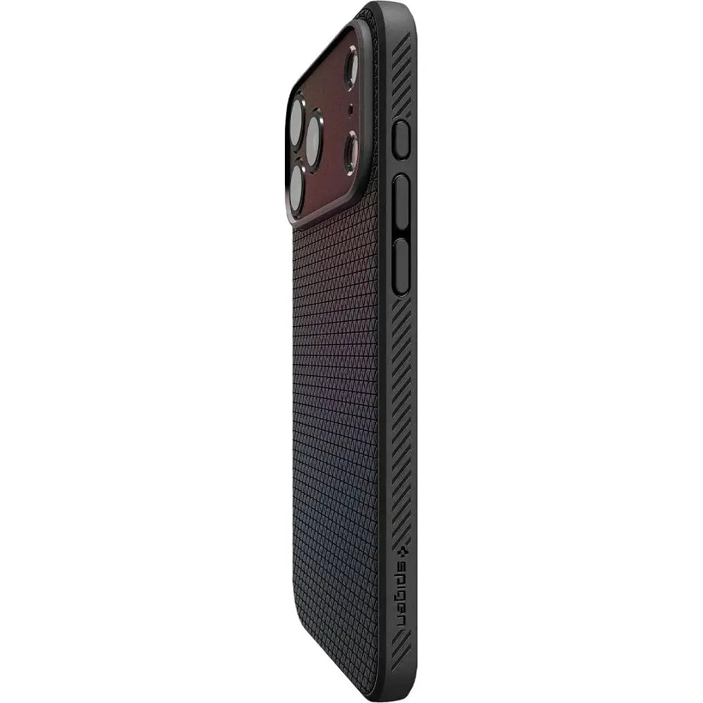 Чохол Spigen Liquid Air для Apple iPhone 17 Pro Matte Black (ACS10331) [146847] - фото 9
