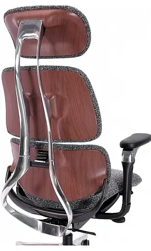 Офісне крісло GT Racer (X-819 Fabric Wood Gray) - фото 6