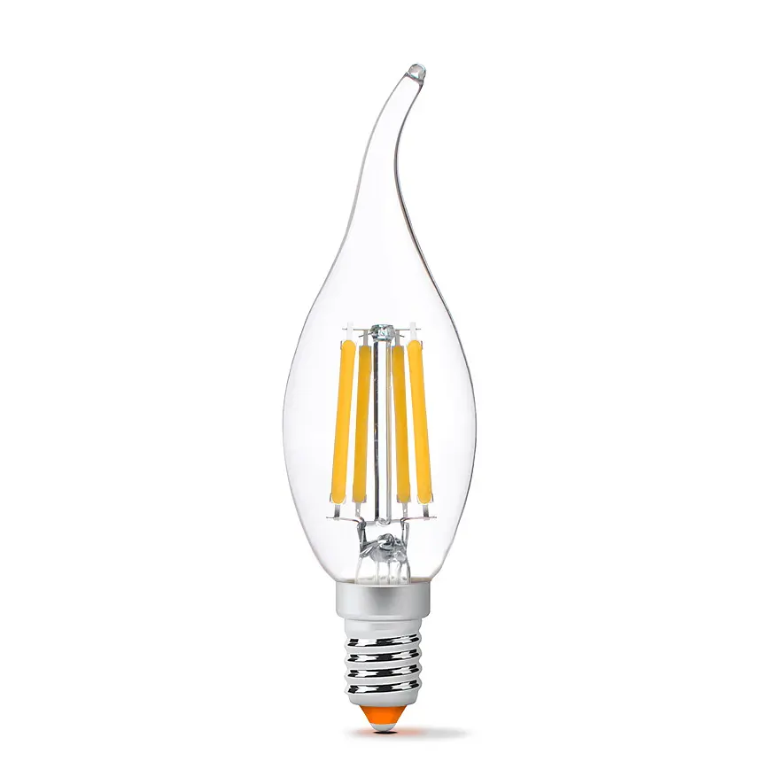 Світлодіодна лампа Videx Filament 6 W E14 4100 K (VL-C37Ft-06144) - фото 2