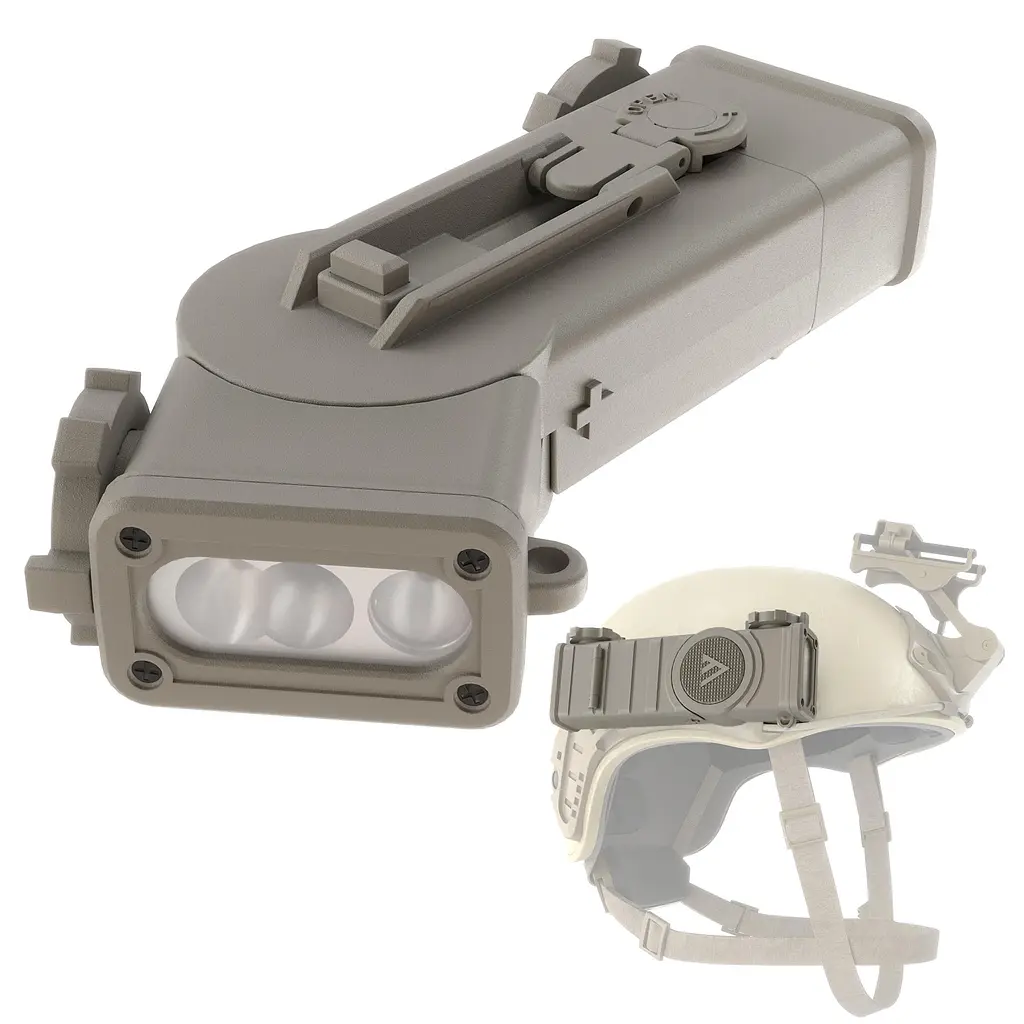 Ліхтар налобний Mactronic Storm 1LP (100 Lm) White/Red/Green/Blue/IR LED (THL0051) - фото 10
