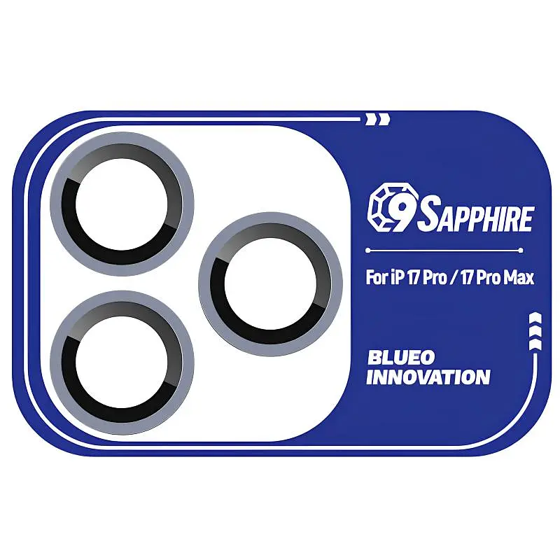 Захисне скло Sapphire на камеру для Apple iPhone 17 Pro Blueo teh0030944 - фото 2