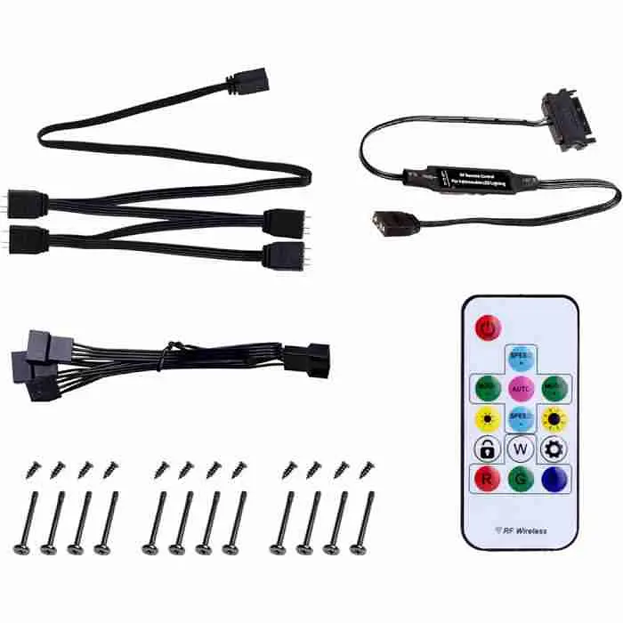 Комплект вентиляторів ID-Cooling DF-12025-ARGB-TRIO-SNOW (DF-12025-ARGB-TRIO-SNOW) Б/в - фото 6