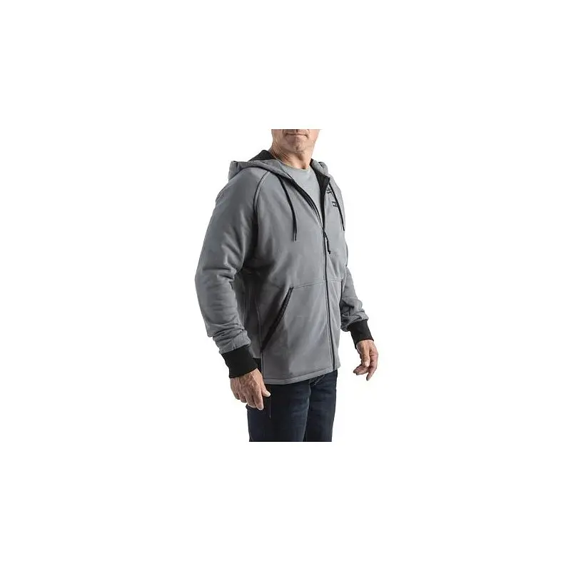Худі з підігрівом MILWAUKEE, M12 HHGREY4-0 (XXL), сіре (розмір XXL) - фото 2