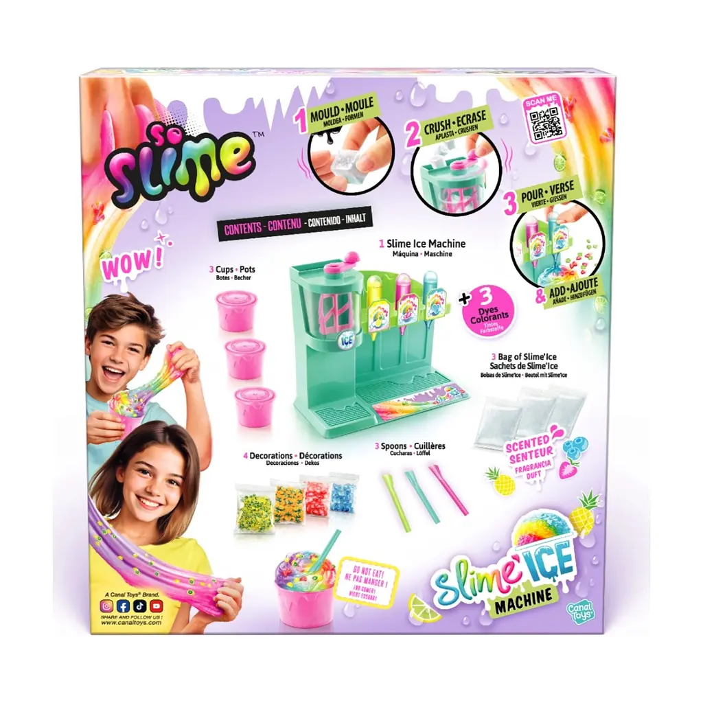 Набір для творчості Canal Toys Slime DIY Фабрика Фруктовий лід (SSC310) - фото 6