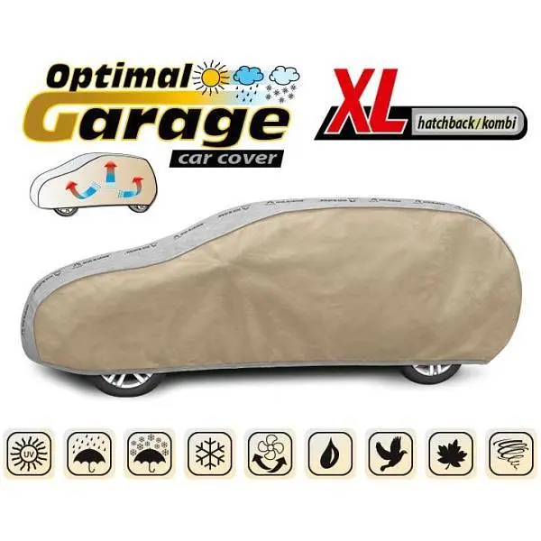 Тент автомобільний для Хечбека / Універсалу Kegel-Blazusiak XL 480x136 см Optimal Garage (5-4317-241-2092) - фото 3