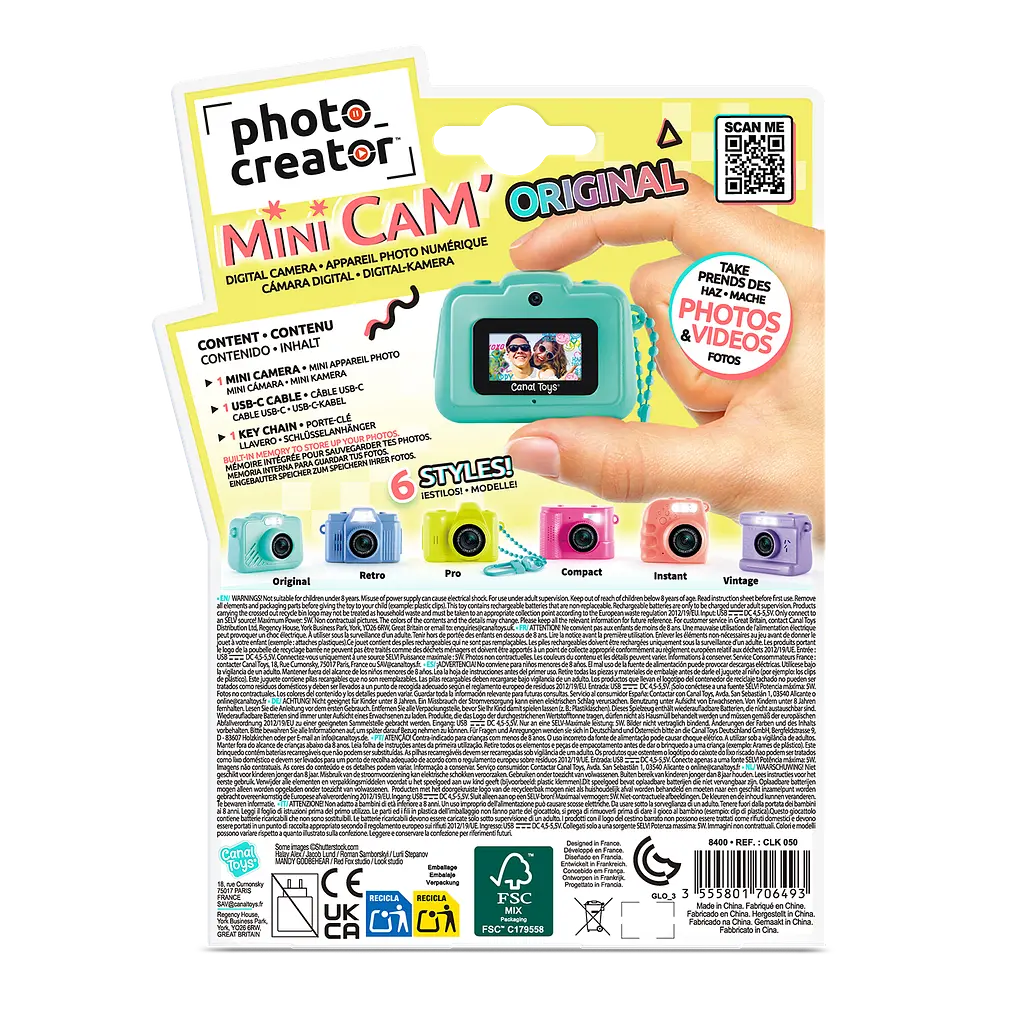 Studio Creator міні-камера CanalToys Art.CLK050 - фото 7