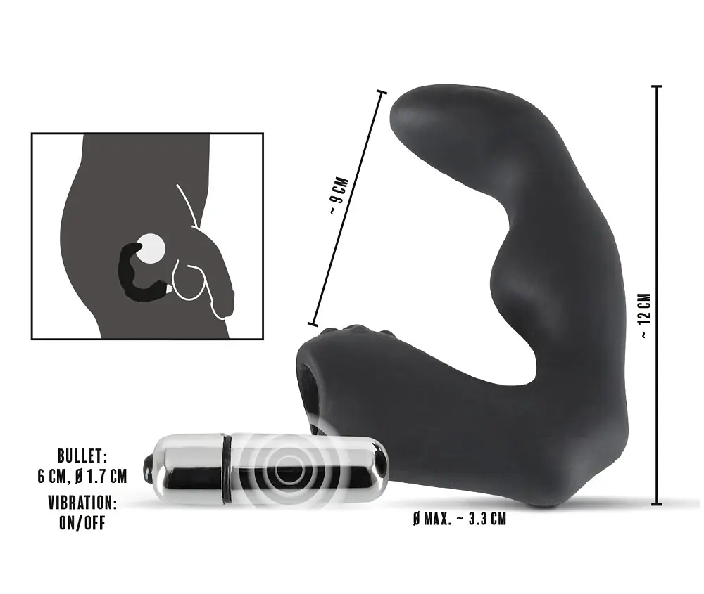 Масажер простати - Rebel Prostate Stimulator - фото 6
